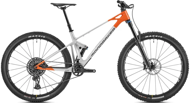 Mondraker RAZE Carbon R in Racing Silver/Orange