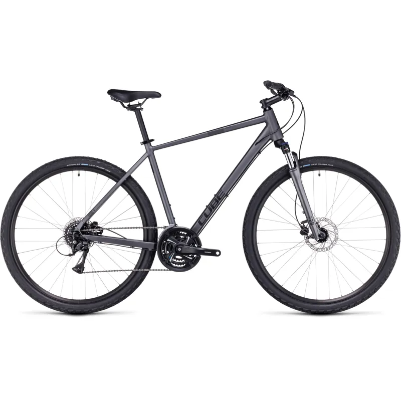 Cube Nature Trekking Bike in Graphite/Black