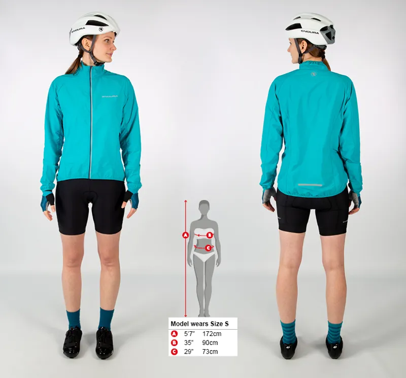 Endura Women's Pakajak Hi-Viz Yellow-5