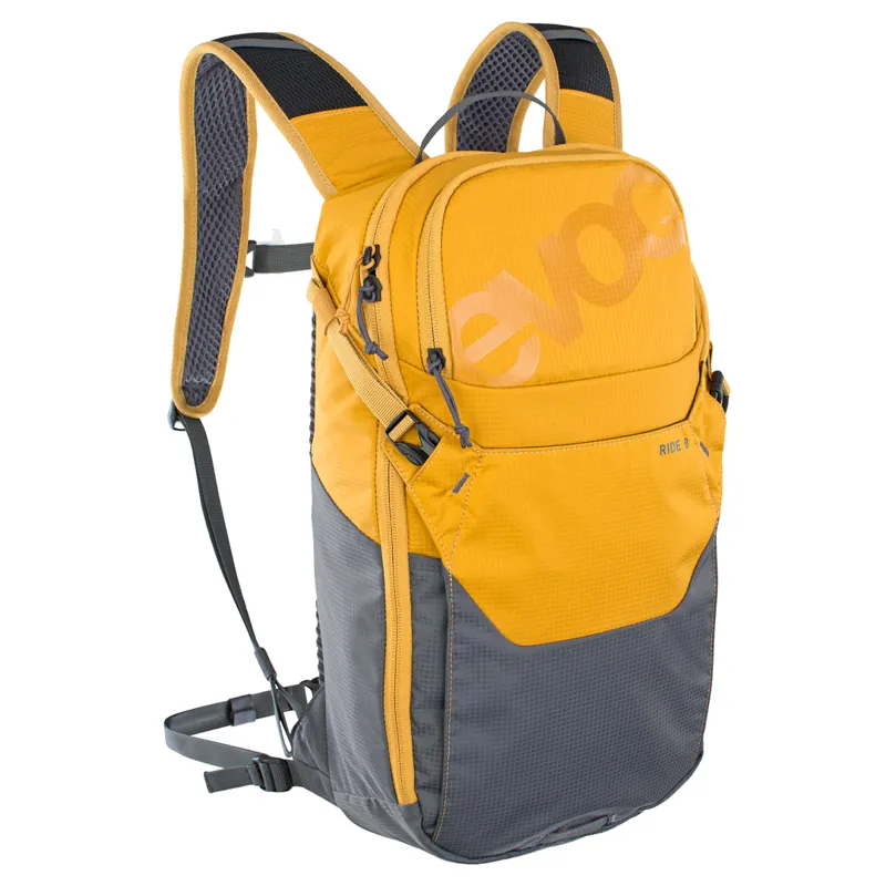 Evoc Ride Performance Backpack 8l + 2l Bladder in Yellow