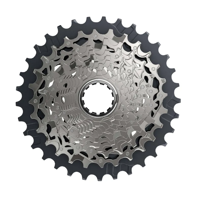 Sram Force Axs Cassette Xg-1270 d1 12 Speed for Use With Rival Axs Rd and Red and Force Axs 36t Max Rds 10- 36t SILVER 10-36t