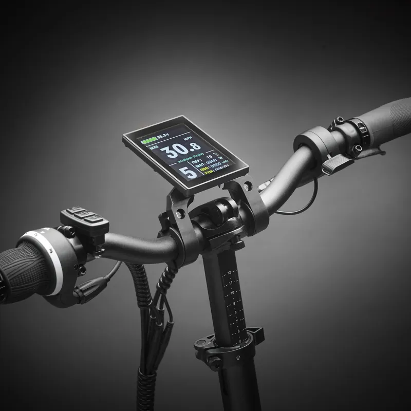 MiRiDER One GB3 16 Folding E-Bike In Onyx Grey-6