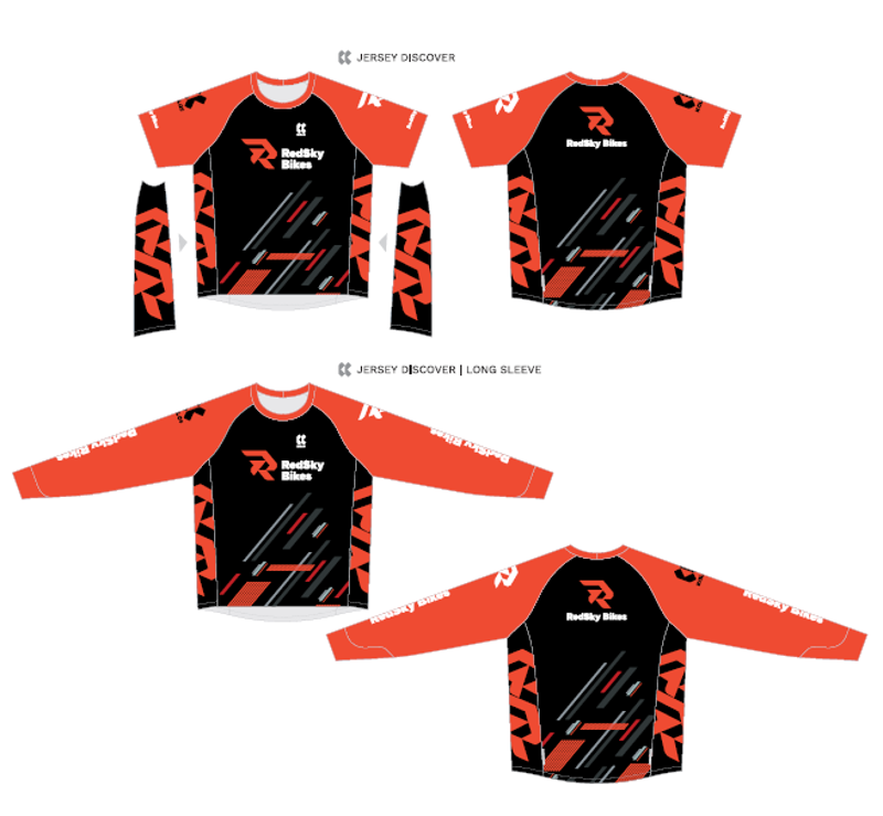 RedSky Bikes MTB Short Sleeve Women's Jersey MOVE-2