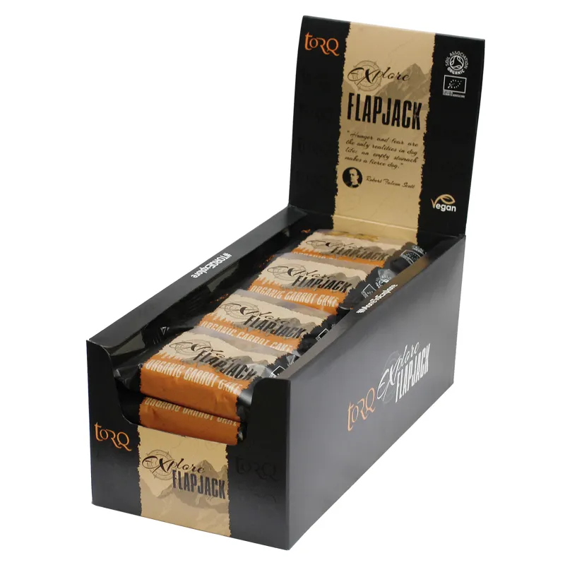 Torq Explore 65g Flapjack Individual  - Carrot Cake
