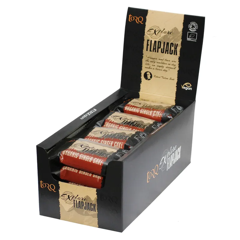 Torq Explore 65g Flapjack Individual - Ginger Cake