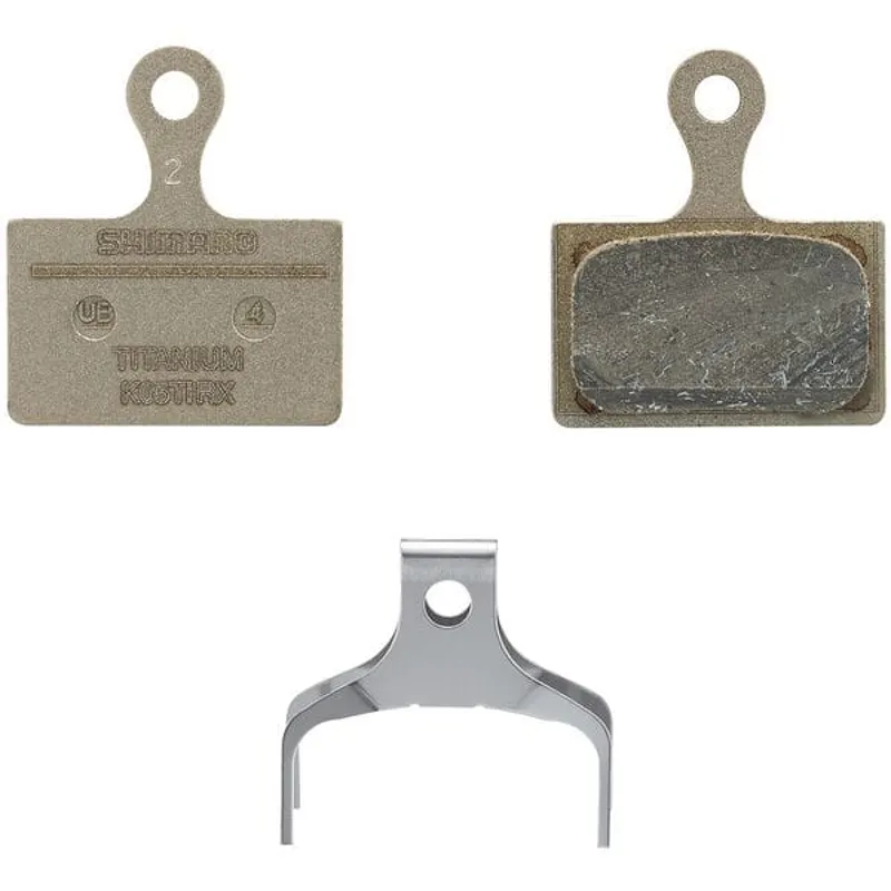 BRBX K05TI Resin Pad and spg Ti Back Black one size