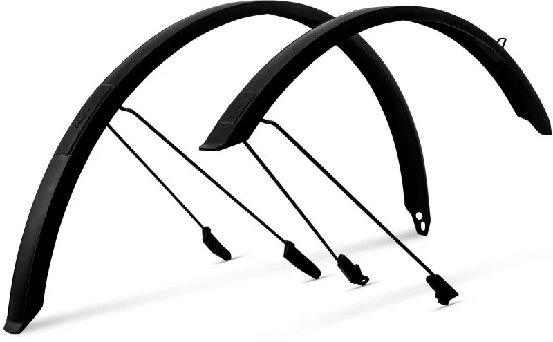 Acid Mudguard Set 45 28 Inch Black 45mm