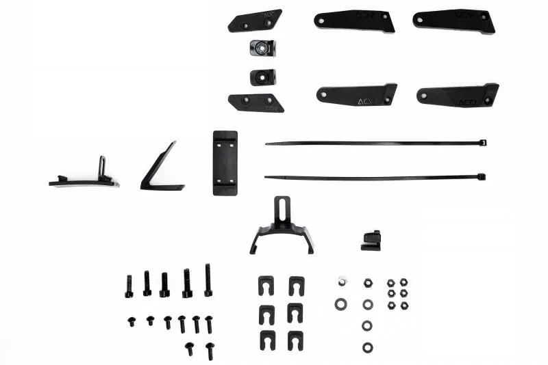 Acid Mudguard Set 45 28 Inch Black 45mm-3