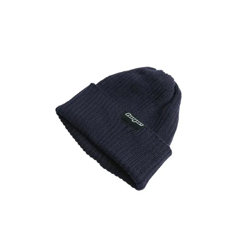 Hope Fisherman Beanie - Merino Wool - Navy Blue