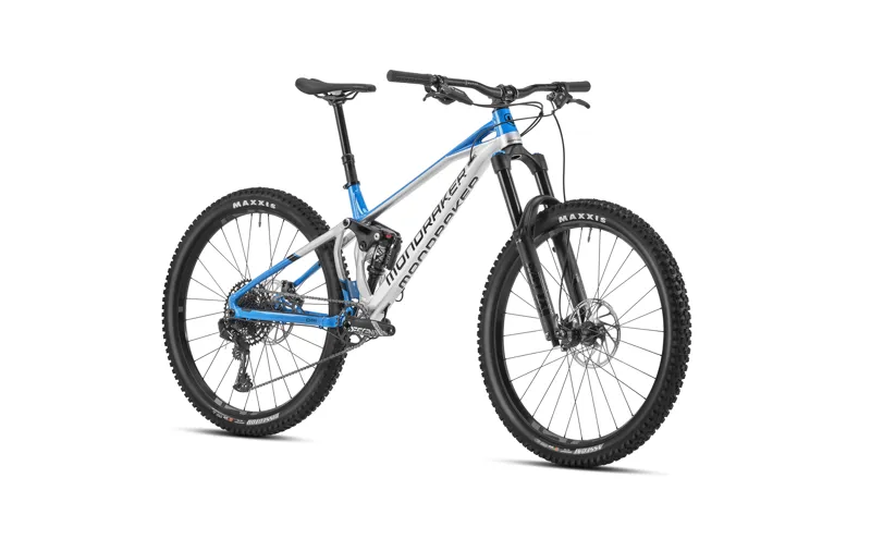 Mondraker SUPERFOXY 29 in Racing Silver/Blue Marlin-1