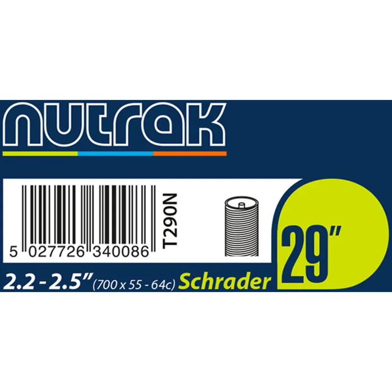 Nutrak Inner Tube 29 Inch with Schrader or Presta