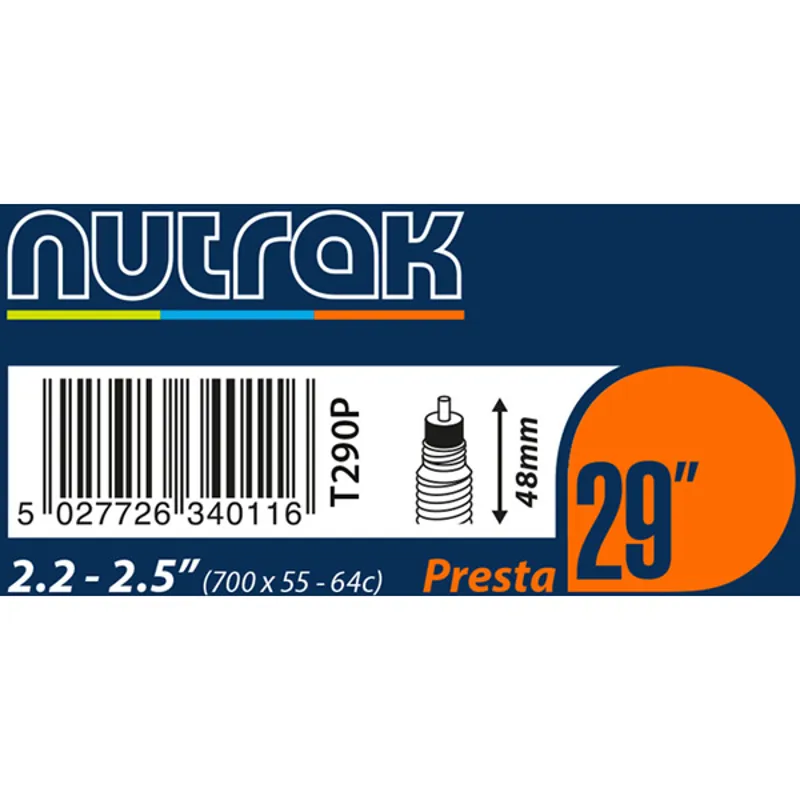 Nutrak Inner Tube 29 Inch with Schrader or Presta-1