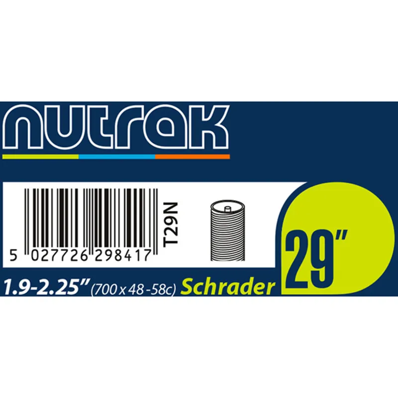 Nutrak Inner Tube 29 Inch with Schrader or Presta-3