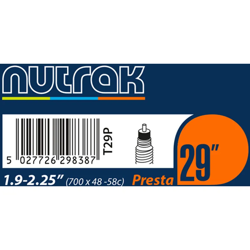 Nutrak Inner Tube 29 Inch with Schrader or Presta-4
