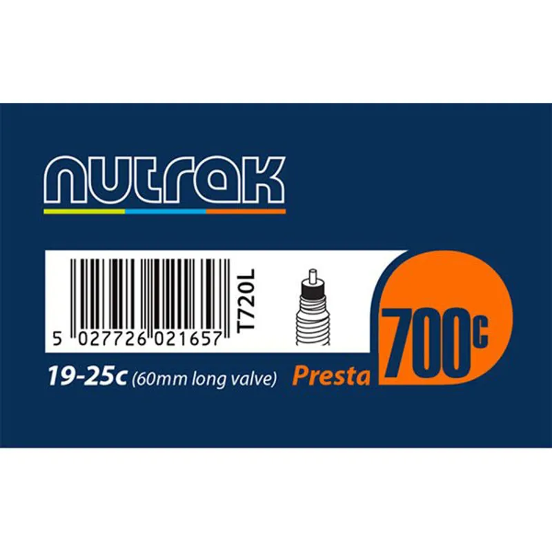 Nutrak Inner Tube 700 with Schrader or Presta