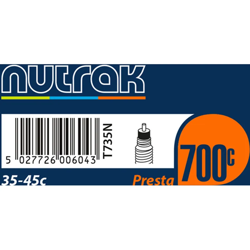 Nutrak Inner Tube 700 with Schrader or Presta-4