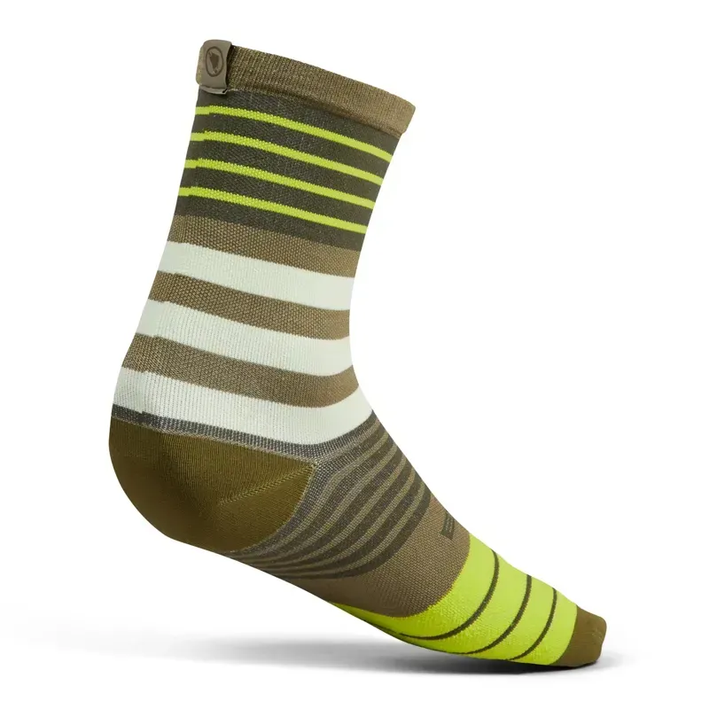 Endura Block Sock in Tweed Green-1