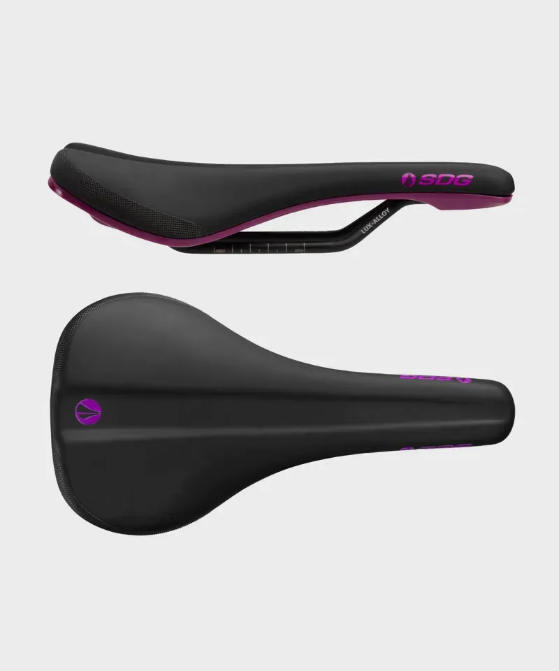 SDG Bel Air 3.0 Lux Alloy Saddle in Purple