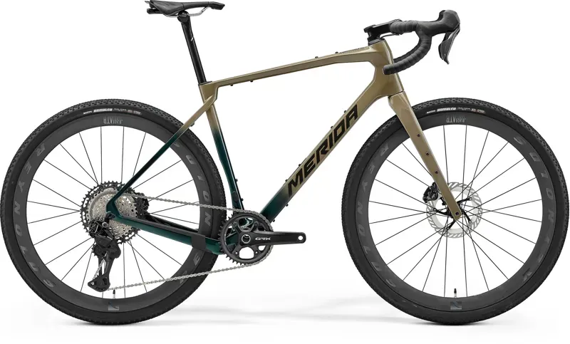 Merida Silex 9000 Gravel Bike in Halo Green Silver Green