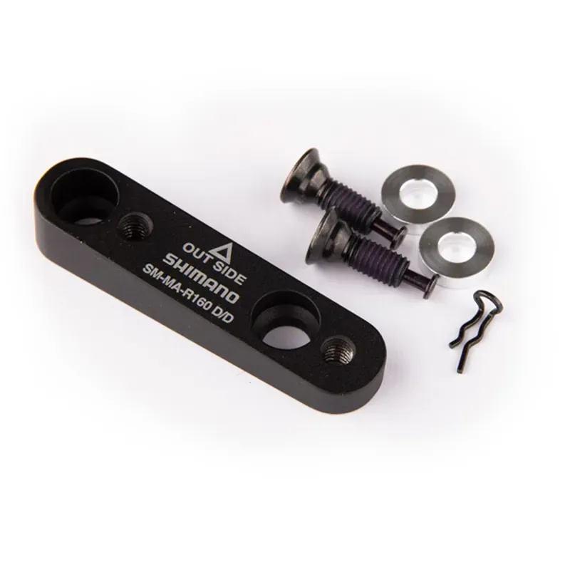 Shimano ADAPTER Flat Frame To Flat For 160mm Black 160 mm
