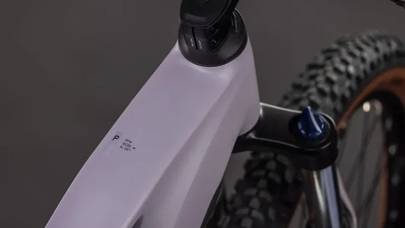 Cube Reaction Hybrid Performance 600 eHybrid Bike in Plum Grey/Black-3