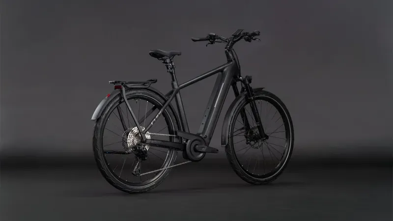 Cube Kathmandu Hybrid SLX 800 eHybrid Bike in Silverdust/Chrome-1