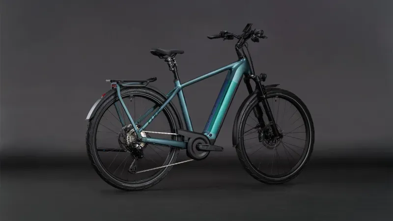 Cube Kathmandu Hybrid SLT 800 eHybrid Bike in Duskwood/Goblin-1