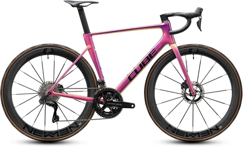 Cube Litening Air C:68X SLT Road Race Bike in Beam Fibre/Black