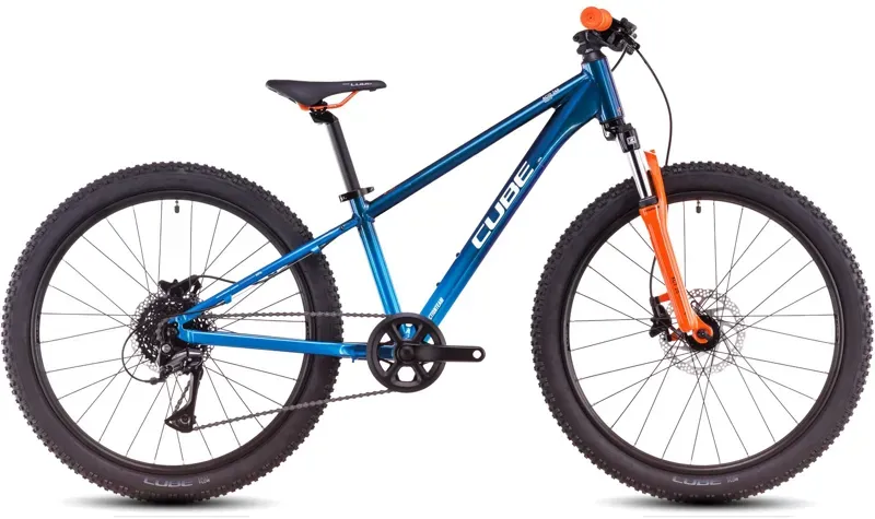 Cube Acid 240 Disc Kids Bike In Actionteam